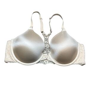 Maidenform One Fab Fit Lace T-Back Shaping Bra 7112 Size 36C Nude